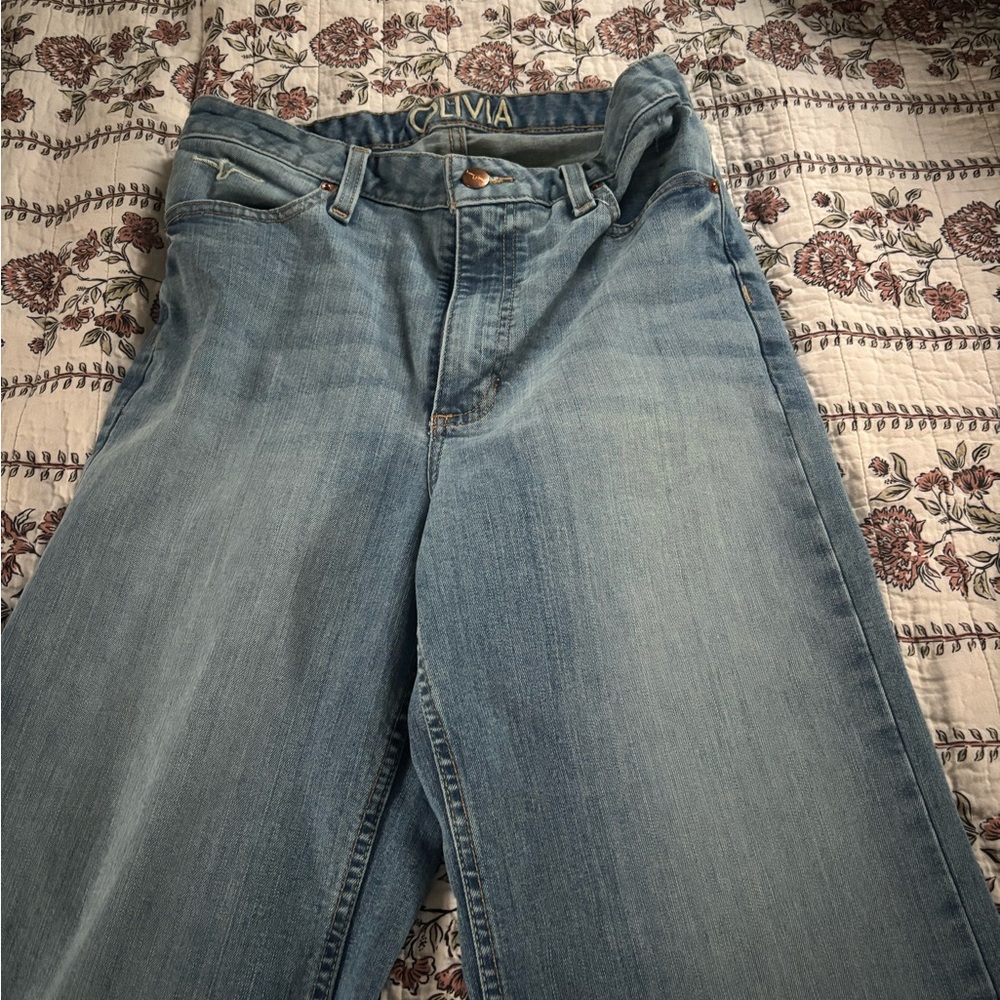 Kimes Ranch Women's High Rise Jeans - Light Blue